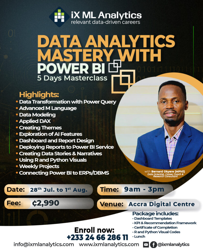 Data Analytics with Power BI by iX ML Analytics